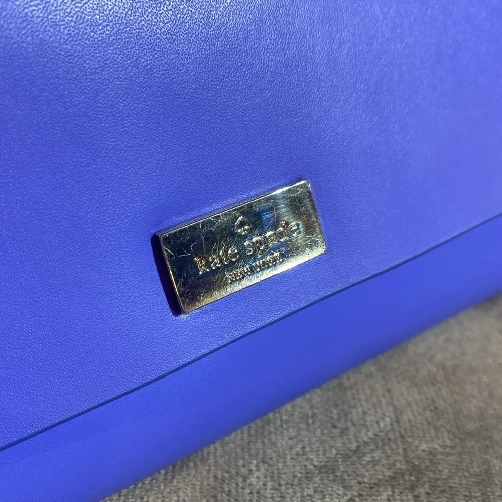 ♠️ Kate Spade Saffiano Leather Morgan Flap Continental Envelope Clutch W…